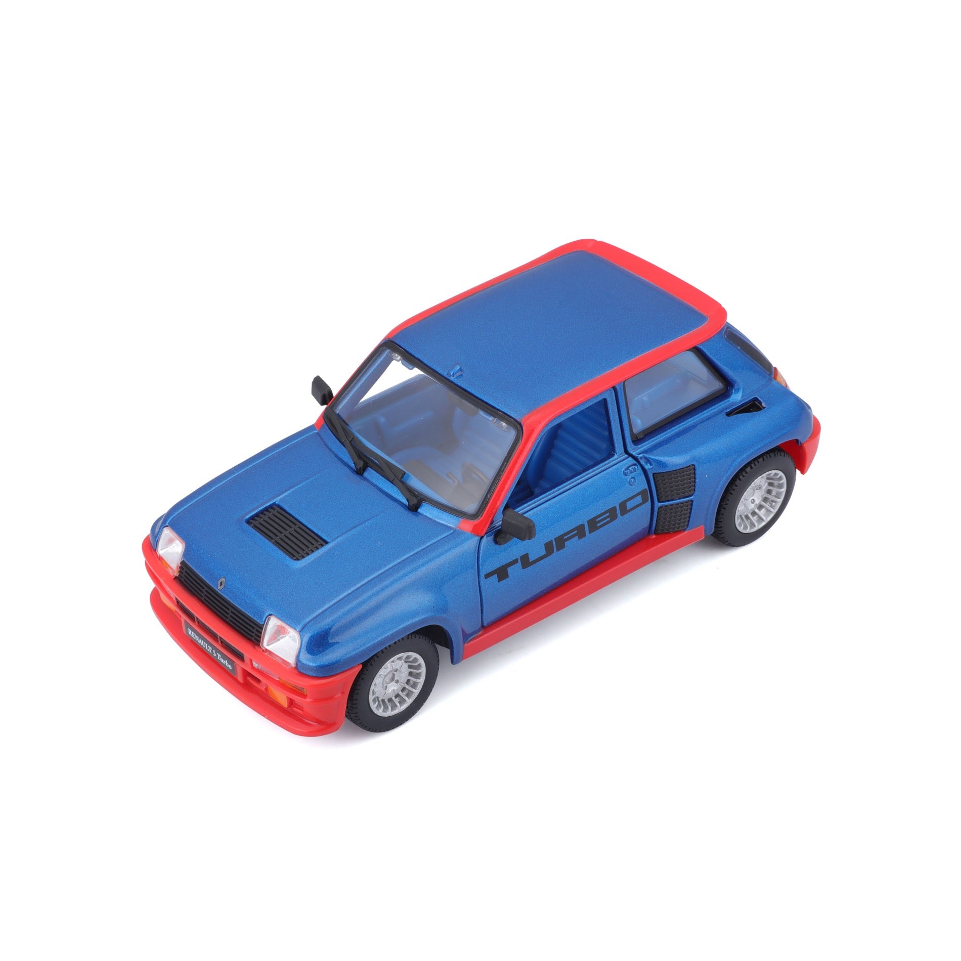 18-21088 BU Bburago 1:24 Collezione - Renault 5 Turbo Blue/Red