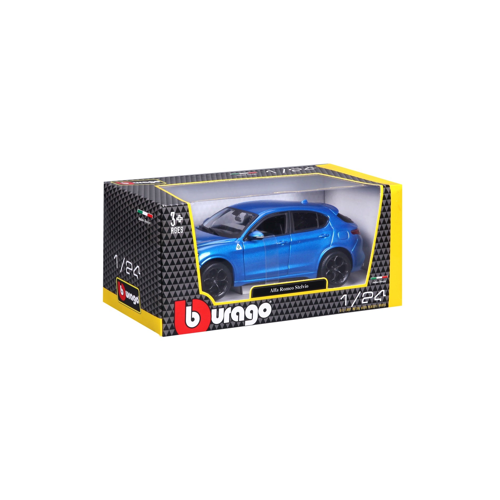 18-21086  Bburago - Alfa Romeo Stelvio - 1:24
