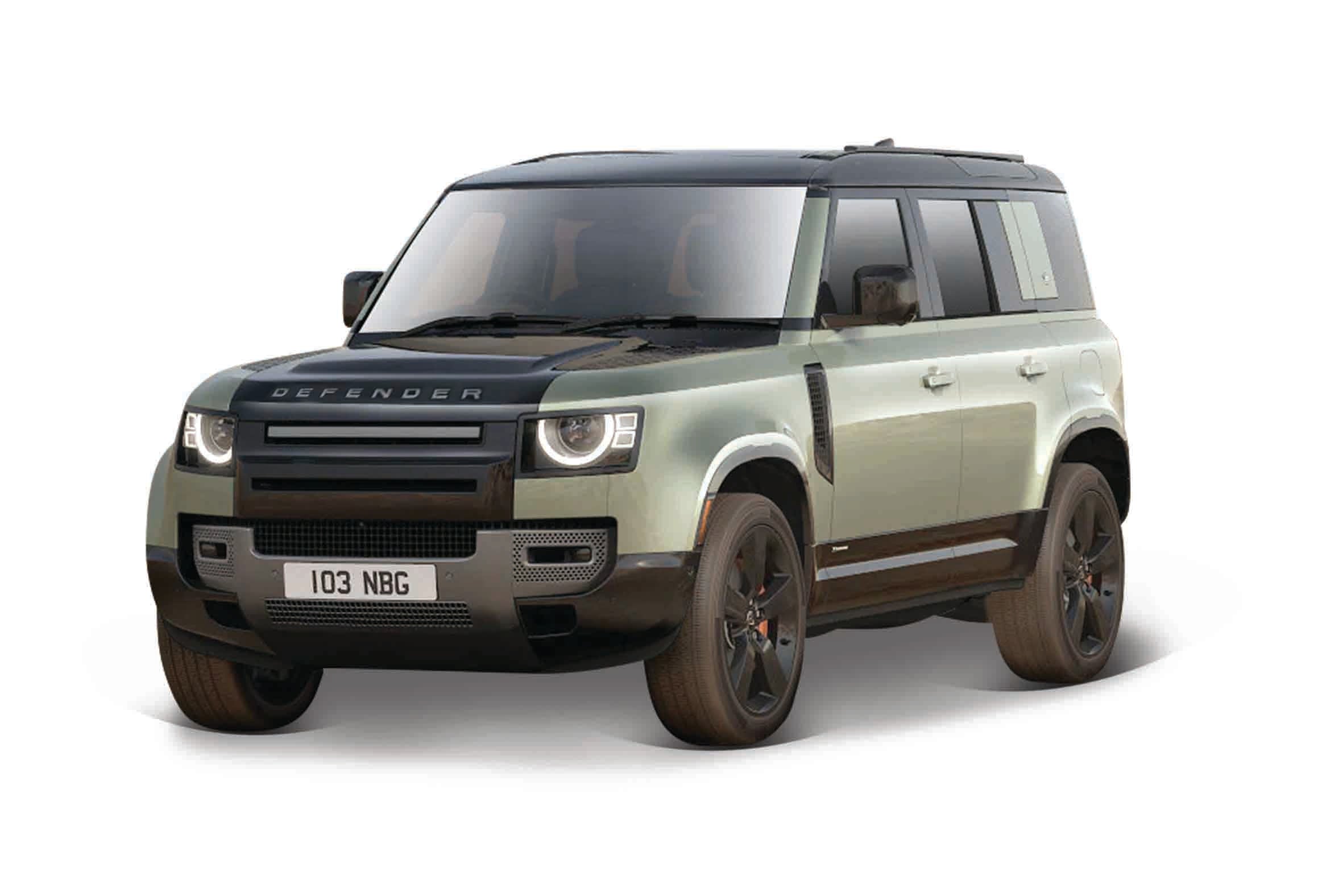 18-21101 GN Bburago 1:24 Collezione - Land Rover Defender 2022 Green