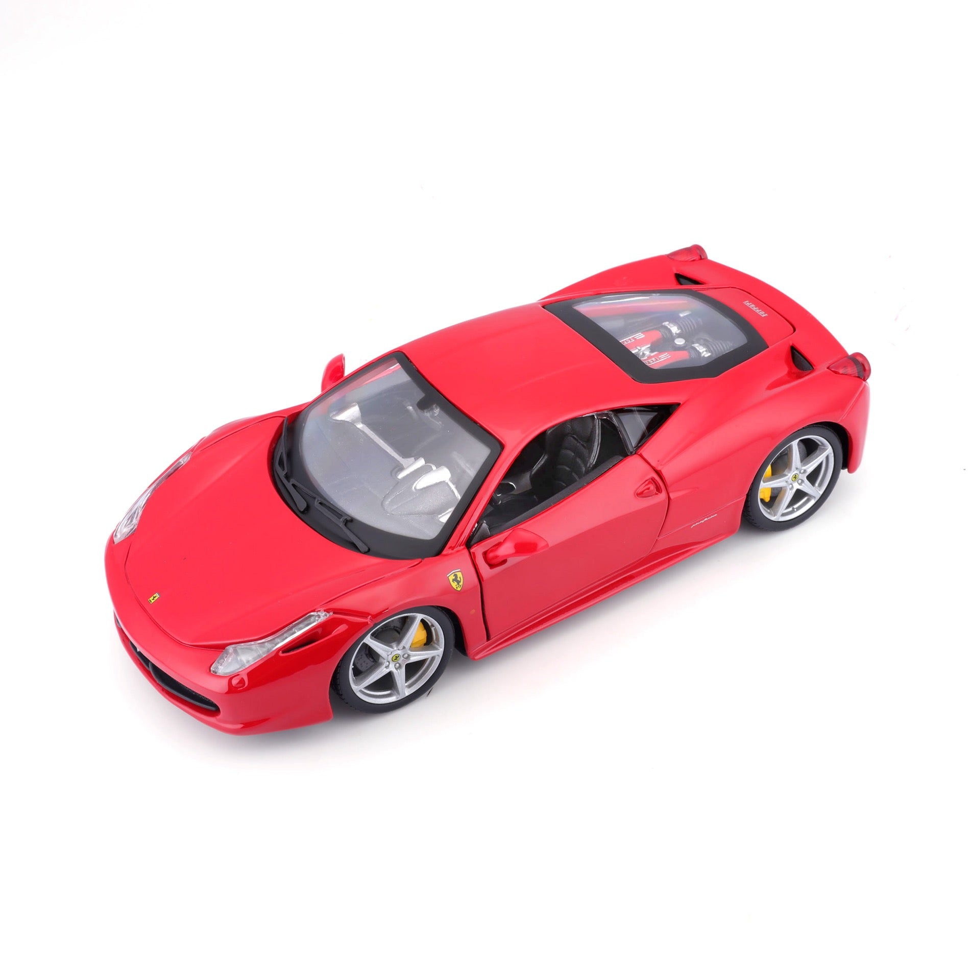 18-26003 Bburago Ferrari -R&P 458 Italia - Rosso - 1:24
