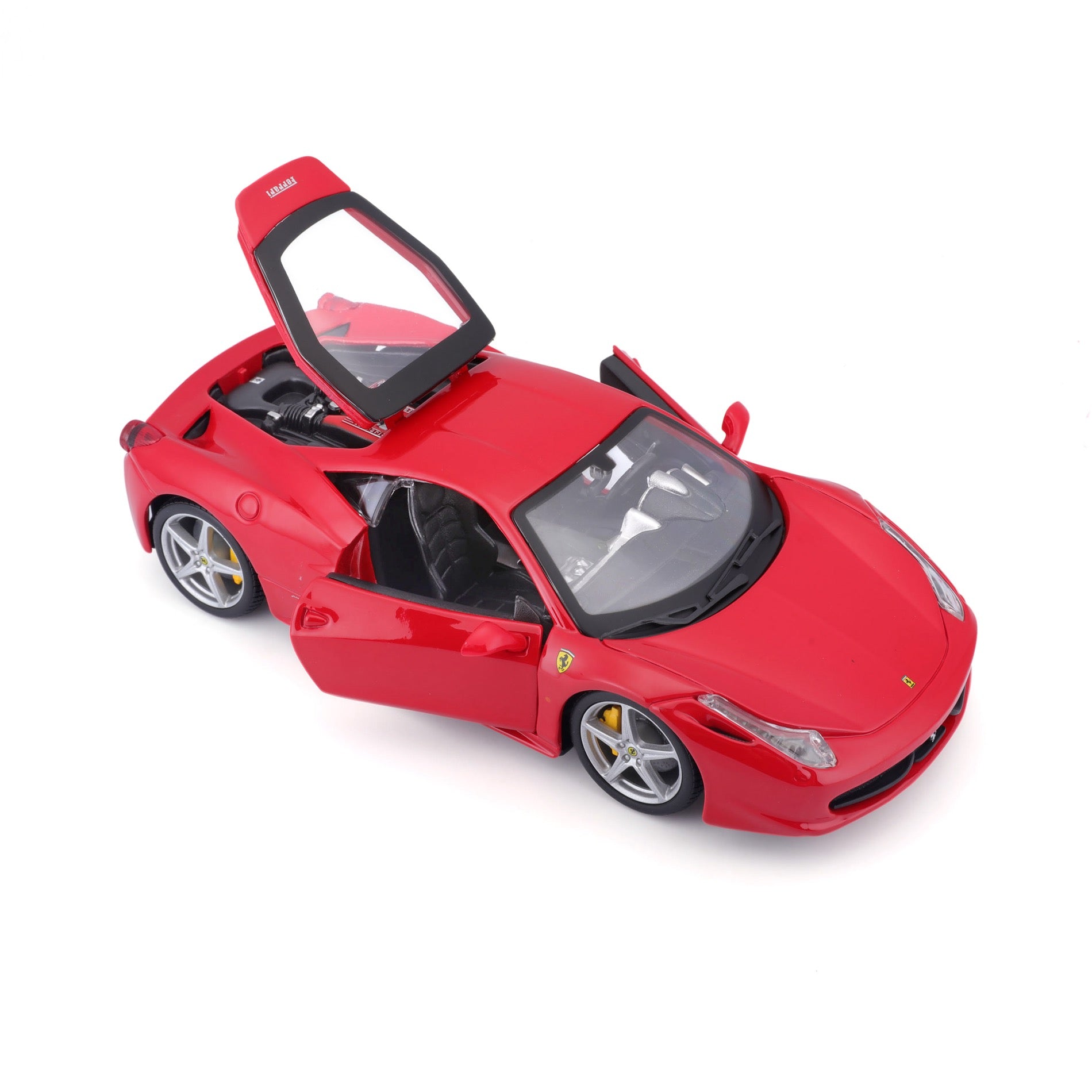 18-26003 Bburago Ferrari -R&P 458 Italia - Rosso - 1:24